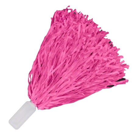 Endless Games Non Light Up Short Handle Cheer Pom Poms, Pink EN3342686